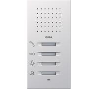 GIRA Station d'appartement 1250112 AP surface blanc pur (1250112)