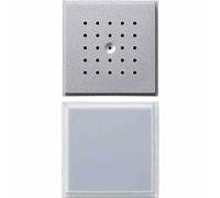 GIRA Station de porte simple couleur alu 126065 TX44 (WG UP)