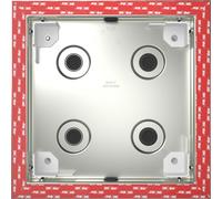 Gira System 106 Boîte d'encastrement 2x 2 voies - 552800