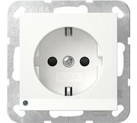 Gira Système 55 Prise De Sécurité Led Avec Capteur - 417003
