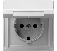 Gira TX44 Prise de courant Murale (appareillage WCD) - 045465
