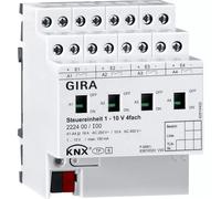GIRA Unité de222400 1-10V quadruple manuel KNX (222400)