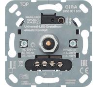Gira Variateur rotatif LED universel Confort, Système 3000, 1 pièce.