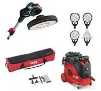 Girafe GE7 + housse + Aspirateur 30 L VCE 33 AC + 3 têtes de ponçage FLEX - 920113 G