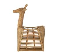 Girafe Panier à linge en rotin Solution de rangement exclusive au design naturel premium