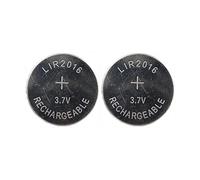Girafus 20mAh 2X LIR2016 3,7V Pile Rechargeable remplace CR2016