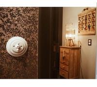 Interrupteur rotatif à encastrer porcelaine - Blanc