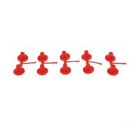Girftong Lot de 5 buses de pulvérisation en mousse de polyuréthane, embouts rouges réutilisables pour isolation du plafond et des murs, compatibles avec la plupart des mousses pour pistolets pour