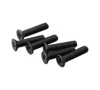 Girftong Vis de fixation à filetage gauche pour mandrin de perceuse, boulons adaptateurs de tige M5/M6 22 mm, kit de matériel pour les tâches de réparation et d'entretien d'outils électriques (M5 x 22