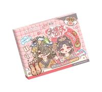 Girls Sticker Book - Reusable Adorable Educational Funny