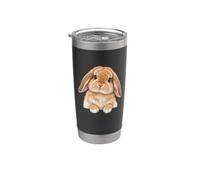 Girls Womens Moms Pocket Mini Holland Lop Bunny Rabbit Lover Gobelet isotherme en acier inoxydable double paroi