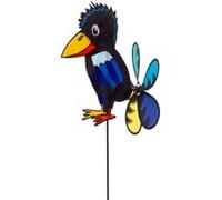 Girouette à planter -HQ- Raven Mini Corbeau MULTI-COLOUR G