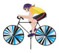 Girouette à planter - - Cycliste femme
