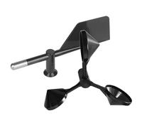 Girouette de Remplacement pour Capteur de Vent, ABS Noir | Réparation de Stations Météo, Indicateur de Direction, Structure Standard, Usage Extérieur, Deux Tailles