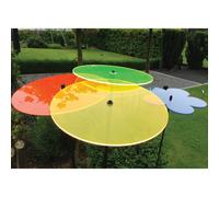 Girouette Elliot Otolumi Disc Orange 3x20 cm