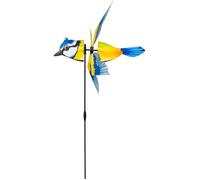 Girouette HQ Breezy Wings mésange bleue 100703 Jaune 51 x 95 cm