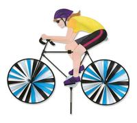 Girouette à planter - - Cycliste femme