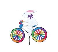 Girouette - Premier kite - Lapin en vélo