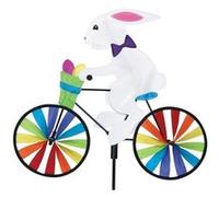 Girouette - - Lapin sur vélo - Décoration jardin
