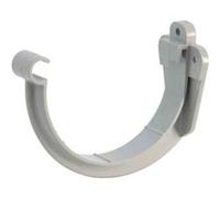 Girpi - Support de gouttière 1/2 ronde - gris G