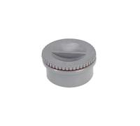 Generique Tampon de visite PVC mâle D40 mm gris
