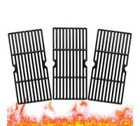 GIRXZYBX 463343015 Grille de barbecue en fonte de rechange pour Charbroil Advantage 463344015 463344116 463343819 463371116 4 brûleurs Gas2Coal 463340516 463370519 G4 21-00 08-W1 Lot de 3 pièces de