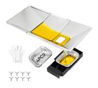 GIRXZYBX Bac récupérateur de graisse pour barbecue Nexgrill 720-0830H, 720-0888N, 720-0925P, 720-0896, 720-08882A, bac de récupération des graisses pour Cuisinart (bac collecteur de graisse universel)