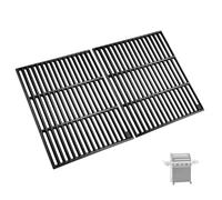 GIRXZYBX Lot de 2 grilles de barbecue en fonte de 45 x 35 cm pour Rösle Videro G4-S, Allflame Prime 4, grille de rechange pour Enders Kansas Pro 4, Uniq 4 IK Cruster, Napoleon Rogue 525 & Prestige 500