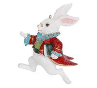Gisela Graham : Dcoration de Nol : Lapin Blanc