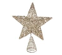 Gisela Graham Sommet de sapin Paillettes dorées Medium (22 cm)