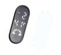 Gissroys Mécanisme d'horloge à rétroéclairage LED multicolore pour modification du temps et horloge numérique LED pour voiture et moto