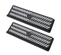 GisWell Lot de 2 grilles de ventilation pour Tesla Y - Kit de protection de rechange pour climatiseur - Pour modèle Y 2021-2024 - Noir