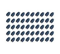 Gitohoni 50 Isolateurs pour Clôture électrique, Grille Haute Tension, Isolateur de Poteau à Tube Carré, Accessoire de Clôture Polyvalent et Résistant Aux, Noir