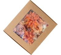 Gitohoni Arrangement Floral en Soie Artificielle Style Européen Occidental Composition Florale d'automne Baies Décoratives sans Entrien