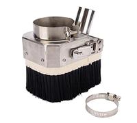 Gitohoni Housse de Protection Contre La Poussière pour Machine de Gravure CNC, Brosse D'aspiration, Hotte En Nylon pour Le Travail Du Bois, Circuits, 60mm
