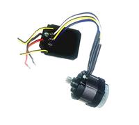 Gitohoni Moteur électrique 21 V Sans Balais, Compact et Portatif, avec Engrenages Améliorés, Multifonction, En Métal, Facile à Installer, Idéal pour L'élag