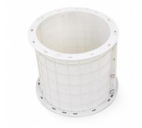 Gitohoni Moule Colonne Béton Photovoltaïque Coffrage Rond pour Pilier Moule Cylindrique Gabarit Poteau Tube Coffrage Béton Plastique Renforcé Réutilisable, Diamètre 30 Cm, Hauteur 30 Cm