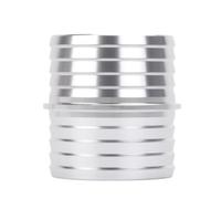 Gitohoni Raccord Durite en Alliage d'Aluminium avec Structure Étagée pour S’adapter à Diverses Tailles Tuyaux Convient pour la Conduites, 1-3/4 À 1-3/4 Pouces