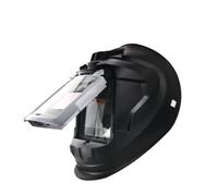 Gitohoni Visière de Soudage Professionnelle Masque Casque Lunette Auto-obscurcissante avec Protection Contre Étincelles et Débris, Casque De Soudage À Grand Écran, Couleur Réelle, Plus Clair