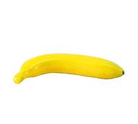 GIVBRO 1 bananes artificielles imitation fruits réalistes pour la photographie, la maison, la vitrine de magasin, 1 pièce