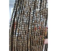 GIVROLDZ Rideau de Perles en Bois Porte Suspendu, Naturel 40/50/60/70/80 Brins Diviseur Gland Protection PrivéE EntréE Chambre Salon 8 Couleurs, Personnalisé,D,120x200cm(3.94x6.56ft)