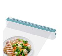 Giwnuq Distributeur De Film Et Alu, Boîte De Découpe De Film, Distributeur De Film Alimentaire avec Cutter, Dérouleur Film Alimentaire pour Cuisine