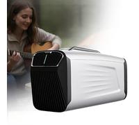 GIZMIT Climatiseur Portable pour Camping-Car, avec télécommande, Modes Refroidissement, déshumidification et Sommeil, Panneau Tactile pour Une Utilisation à Domicile Silver