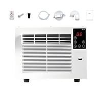 GIZMIT Mini-climatiseur 3-en-1 à Refroidissement Rapide, climatiseur Portable avec télécommande (4800 BTU), idéal pour Chambre, Cuisine, Location ou dortoir. +1.2mTent