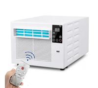 GIZMIT Mini-climatiseur avec télécommande, climatiseur Portable et déshumidificateur, unité 3-en-1 à Refroidissement Rapide, Basse consommation et Silencieux, idéal pour Le Camping +1.8mTent