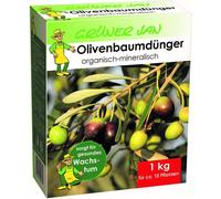 GJ Engrais pour oliviers 1kg - 10 paquets, Engrais spécial pour oliviers & plantes méditerranéennes, croissance saine & effet à long terme, pack avantage 10kg