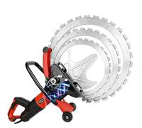 GJBMXSM Machine De Découpe Murale à Scie Annulaire électrique,Scie à Béton 8980 W,Scie à Tronçonner électrique pour Béton,Pierre,Brique,Tuile,Profondeur De Coupe 300-500 MM