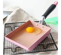 GJGHKLHL Poêle à gril frire antiadhésive Pot Tamagoyaki de style japonais Résistance aux hautes températures, revêtement antiadhésif antirouille, pas facile coller la poêle