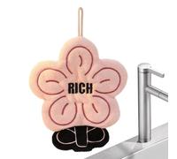 Gjjuxt Serviettes de Main Douces Coton de Ricin Très Absorbant | Serviette Mignon Accessoire Salle de Bain pour Miroir Fenêtre Maison Cuisine Douche Séjour Toilettes Ferme