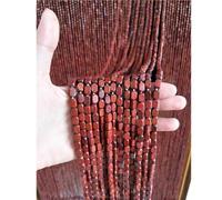 GJMSSMY Rideau de Porte en Perles de Bambou, Rouge, 71 brins, 70 cm x 200 cm, pour cloison de Salon.